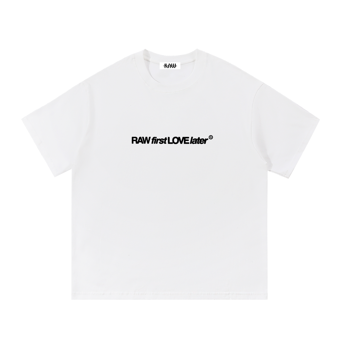 RAW LOVE PRINT TEE